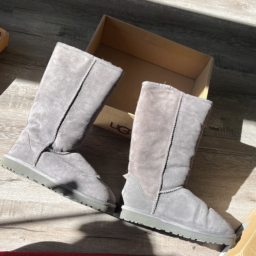 UGG classic tall grey boot